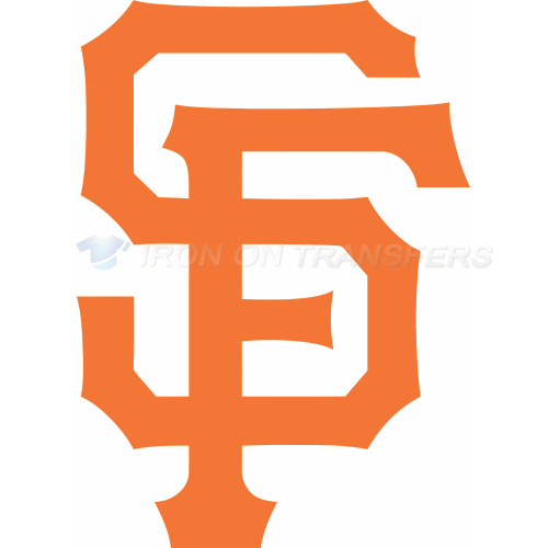 San Francisco Giants Iron-on Stickers (Heat Transfers)NO.1885